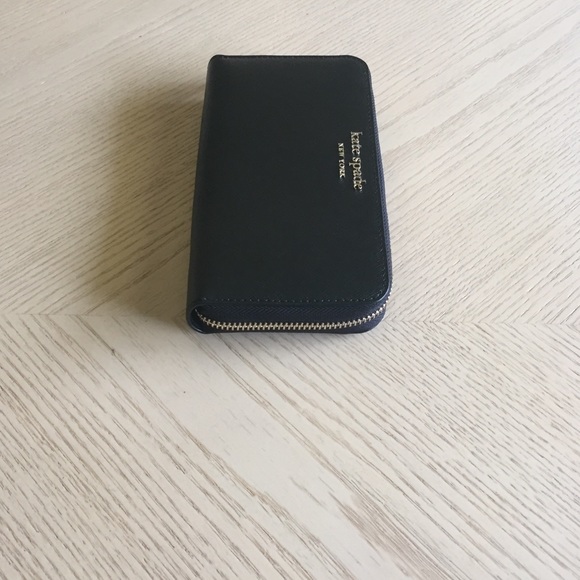 Kate Spade Cameron Black Leather Wallet - Picture 2 of 12